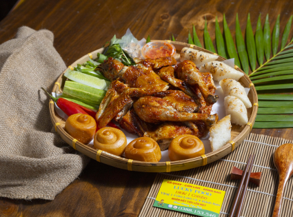 GÀ QUAY LUCKY FOOD GIAO HÀNG TẬN NƠI